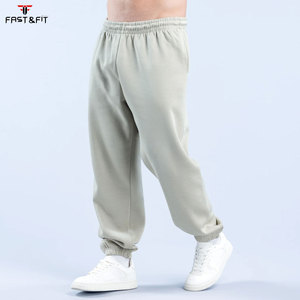 Pantalon en toile léger pour homme, couleur unie, sport, décontracté, pantalon de survêtement, coupe ample - Product Image 1