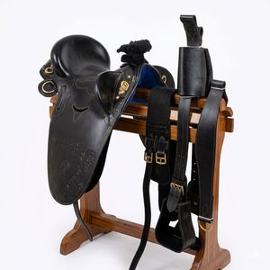 Selle d'équitation australienne en cuir de qualité supérieure pour la randonnée équestre et le travail à la ferme - Product Image 2