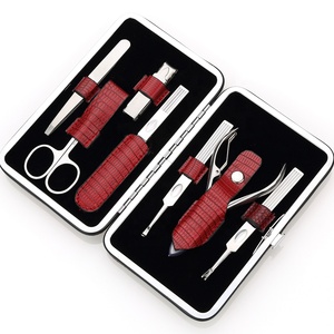 18 Pcs Professional Classic Luxurious Stainless Steel 5 1 10 1 <b>Manicure</b> Pedicure <b>Kit</b> Full Customization Offer High Quality Box - Product Image 3