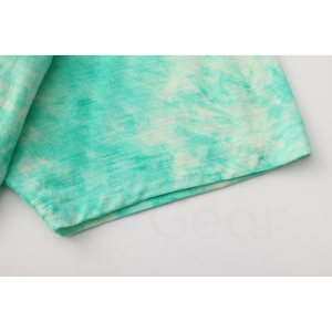 Camiseta de Manga Corta para Hombre, Cuello Redondo, Tejido de Punto, Corte Regular, Estampado Verde - Product Image 5