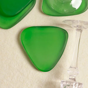 Buy Modern Resin Coaster Irregular Design Transparent Drink Coasters for <b>Table</b> <b>Protection</b> Home Use By Exporters - Product Image 3