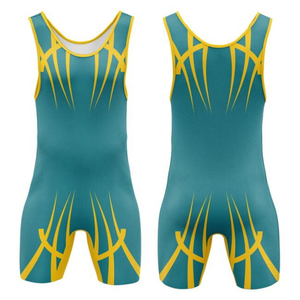 Nouvelle Arrivée Personnalisée : Maillot de Lutte en Spandex par Sublimation pour Hommes – Tenue d'Équipe de Lutte - Product Image 3