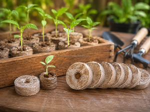 Manufacturer Vietnam Natural Coir Jiffy Pellets for Hydroponic Seed Starting Eco Friendly Coco <b>Peat</b> Growing Plug OEM label - Product Image 5