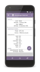 Aplicación de Astrología Royalcraft – Compatibilidad Zodiacal, Compatibilidad Kundli, Compatibilidad Romántica e Información sobre Relaciones para IOS/Android y MAC - Product Image 5
