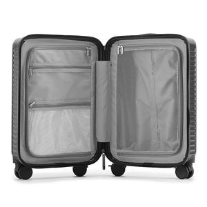 กระเป๋าเดินทางแบบเปิดด้านหน้า ดีไซน์ทันสมัย <span class=keywords><strong>ล้อ</strong></span>ลื่นเงียบ พร้อมที่วางแก้วและที่วางโทรศัพท์ <span class=keywords><strong>ส</strong></span>ำหรับการเดินทางเพื่อธุรกิจ - Product Image 3