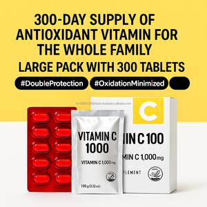 Vitamina C 1000mg Tabletas Soporte inmunológico de alta potencia y Fórmula antioxidante natural - Product Image 4