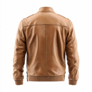 เสื้อแจ็คเก็ตหนังคุณภาพสูง พรีเมียม เท่ห์ และมีระดับ สำหรับใส่ลำลอง - Product Image 4