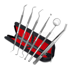Kit de Composite Dental, Instrumentos Manuales de Acero Inoxidable para Rellenos de Composite, Empuñadura Ergonómica, Herramientas Dentales Restauradoras Clase I - Product Image 3