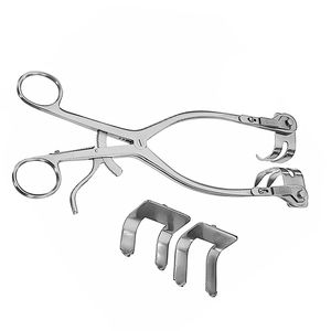 Retractor Hemilaminectomía Hoen de 10 Pulgadas con 2 Hojas de Acero Inoxidable para Cirugía de Columna y General, Instrumento Quirúrgico - Product Image 3