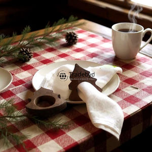 Elegante Anillo para Servilletas de Madera Clásico, Duradero, Ecológico, de Lujo, Hecho a Mano, Decoración para Mesa de Comedor, Decoración para Mesa de Boda de Hotel - Product Image 1