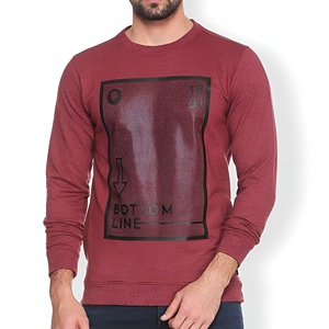 Sweat-shirt à col rond surdimensionné pour homme de haute qualité avec logo personnalisé, en molleton de coton, streetwear décontracté, OEM - Product Image 1