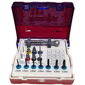 Kit de 16 Piezas de Herramientas Manuales de Acero Inoxidable para Implantes Dentales, Levantamiento de Senos, Perforación Ósea y Cirugía Oral - Product Image 1