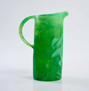 Carafe à eau en résine avec poignée, design minimaliste, pour les fêtes, couleur blanche, à bas prix - Product Image 3