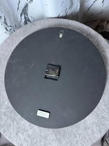 Horloge murale en résine artisanale de luxe, thème océan, moderne, surdimensionnée, veilleuse, mariage, Pâques, alimentée par piles, pour la maison - Product Image 3