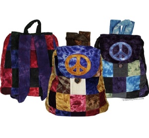 Nepali Hippie Style Ethnic Canvas External <b>Frame</b> <b>Backpack</b> Zipper Polyester Waterproof 36-55L Capacity Arcuate Shoulder Strap - Product Image 4