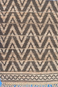 ชุดพรมเส้นใยธรรมชาติทำด้วยมือผ้าแจ็คการ์ดทรงสี่เหลี่ยมผืนผ้าทอจากผ้าฝ้าย chenille kilim JT-7333 - Product Image 3