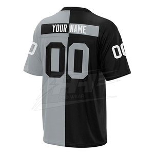 เสื้อฟุตบอลอเมริกันแบบมืออาชีพปี 2026 ออกแบบเองได้ MOQ ต่ำ หมายเลขปักอย่างดี ชุดทีม - Product Image 5