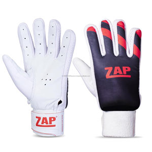 ZAP Velocity Tennis Cricket Batting Gloves Polyester High Ventilation Air Mesh Hexa <b>Grip</b> Silicon Matrix Strong <b>Control</b> - Product Image 3