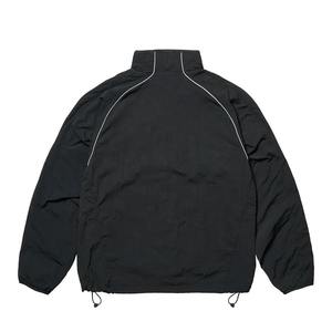 Survêtement de sport imperméable en nylon froissé avec doublure filet, passepoil et cordon de réglage pour homme – Idéal football - Product Image 2