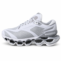 Chaussures de course à coussin d'air pour hommes, baskets respirantes en maille absorbant les chocs, légères, décontractées, athlétiques, vente en gros