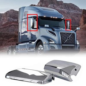 Coppia di Coperture Cromate per Specchietti Retrovisori Compatibili con Volvo VNL VN VNM 2004-2017 (Lato Guida) Coperture di Qualità per Specchietti Volvo VNL - Product Image 1