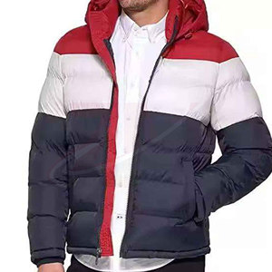 Hooded Puffer <b>Jacket</b> Insulated Winter Outerwear With Durable Fabric And Soft Inner Comfort <b>Mens</b> Winter Puffer <b>Jacket</b> Full Zip - Product Image 1