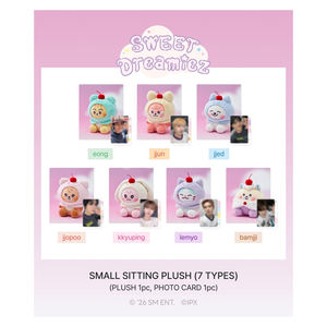NCT DREAM LINE FRIEND POP-UP SWEET Dreamiez MD - Peluche Pequeño para Sentarse - Product Image 1