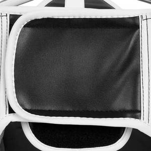 Protector de Cabeza Bicolor Blanco y Negro - Protección Zonal Contra Impactos - Casco Profesional de Sparring de Alto Contraste - Product Image 4