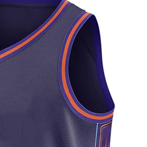 Nueva Camiseta de Baloncesto de Talla Grande para Verano 2026, Diseño con Líneas Definidas en los Hombros e Impresión Detallada para Hombres en el Gimnasio - Product Image 3
