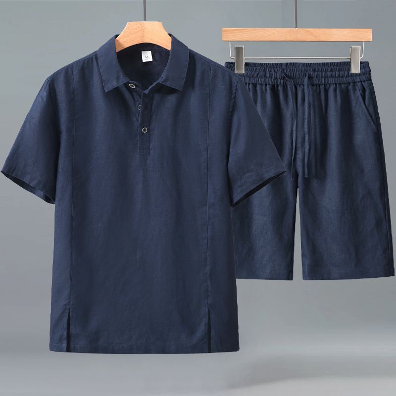 pantalones cortos azul rey