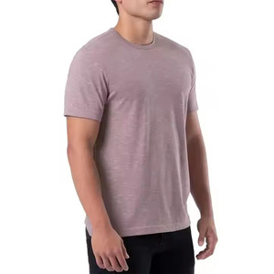 T-shirt basique en coton à manches courtes pour homme, coupe ajustée, avec patte de boutonnage avant, style décontracté d'été, hauts athlétiques tendance, toutes tailles - Product Image 6