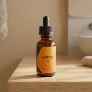 Gouttes de lactation à base de plantes naturelles au fenugrec, liquide oral avec certification ISO 22000 pour le soutien à l'allaitement - Product Image 2