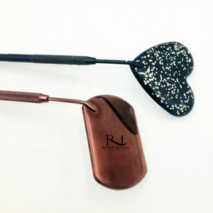 Heart Shape Black glitter Color And <b>Square</b> Shape Rose Gold Plasma Color <b>Mirror</b> Single Side Used Stainless Steel Makeup <b>Mirror</b> - Product Image 6