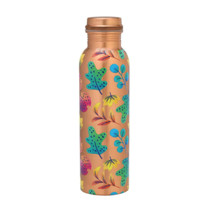 Copper <b>Water</b> <b>Bottle</b> Household New Arrival Copper <b>Water</b> <b>Bottle</b> Enamel Printed Drinkware for Daily Use - Product Image 4