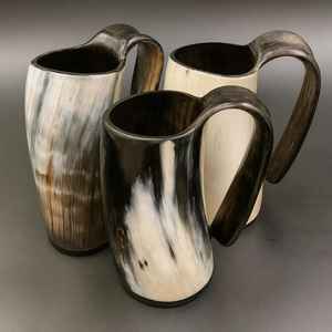 Jarra de Cerveza Artesanal Personalizada, Estilo Rústico, Hecha a Mano, para Festivales, Retención de Temperatura 24 Horas, Apta para Lavavajillas - Product Image 1