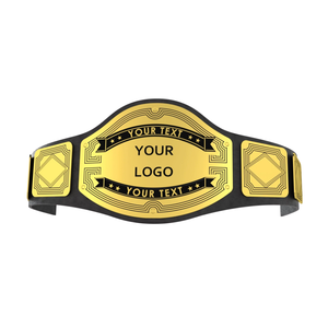 Ceinture de championnat personnalisable avec votre logo et texte, trophée sportif de haute qualité, récompense personnalisée - Product Image 1