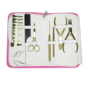 Kit de pinces à extensions de cheveux en acier inoxydable de haute qualité, accessoires personnalisés, Regal Impex - Product Image 3