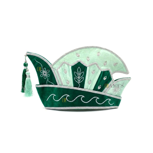 Gorro de Carnaval Tradicional de Primera Calidad con Borla, Gorro de Carnaval Bordado a Máquina para Disfraces - Product Image 2