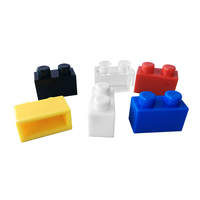 Bloc de briques classique en vrac, briques de construction plates, jouet de briques de construction, ensemble de jouets de briques de base en plastique, jeu de construction à empiler