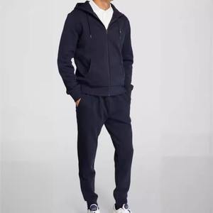 Survêtement pour homme en coton 100% - Style actuel - Coupe confortable - Vêtement décontracté - Manches longues - Survêtement zippé pour homme - Product Image 1