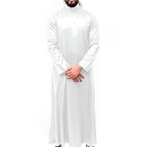Última Moda en Thobes para Hombre, Thobes Modestos Transpirables, Tallas Grandes y Personalizadas, Abaya Masculina, Jubba Saudí, Thobes para Ramadán y Eid, Venta al Por Mayor OEM - Product Image 3