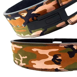 Hot Sale Adjustable PU Leather Back Waist Support Workout PowerLifting Gym Power Lifting Leather Belts - Product Image 6