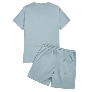 Custom 2024 Men <b>Twin</b> <b>Set</b> Lightweight Comfortable Customize logo Slim Fit <b>Twin</b> <b>Set</b> for Men Wholesale - Product Image 2