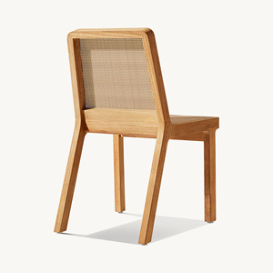 Silla de Comedor de Madera de Teca Hecha a Mano, Silla de Restaurante de Madera Maciza, Diseño Moderno y Minimalista, Fabricante de Muebles de Indonesia - Product Image 6