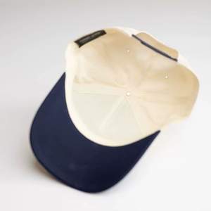Casquette de baseball en coton brodé pour homme, style Dad Hat, avec logo personnalisé, haute qualité, bicolore, modèle A-Frame, en promotion - Product Image 5