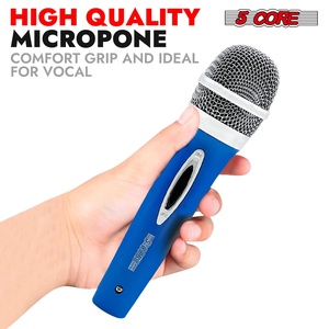 Micrófono XLR de 5 Núcleos, Micrófono Dinámico para Karaoke, Micrófonos de Estudio para Cantar, Micrófono de Mano - Product Image 2