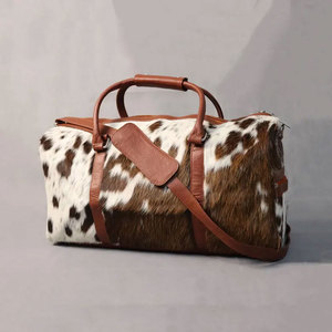 Nouveaux arrivages : sacs de voyage en cuir de vachette de haute qualité pour hommes, fabriqués en usine, prix bas, bonne qualité, sacs de voyage en cuir PU. - Product Image 1