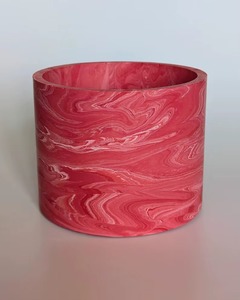 Vase de table en résine écologique - Vase de table en résine pour mariage, anniversaire et célébrations, décoration artisanale pour salon et chambre - Product Image 3