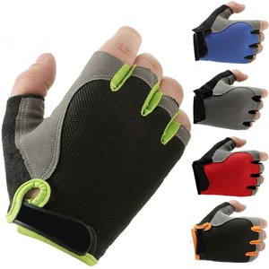 Men <b>Half</b> Finger Cycling Gloves Premium Breathable Anti <b>Slip</b> Outdoor Sports OEM Wholesale Manufacturer Cycling Gloves - Product Image 6