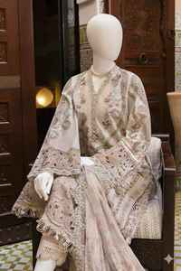 Salwar Kameez Dupatta de style pakistanais et indien en tulle brodé, longueur cheville, pour femme, tenue de soirée, robe de mariage, protection solaire - Product Image 5